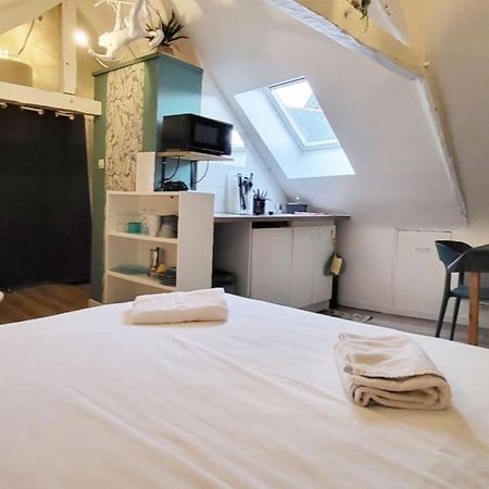 La Cabane - Petit Studio Mansarde - Plage 50M - Rue Gratuite Saint-Malo Eksteriør bilde